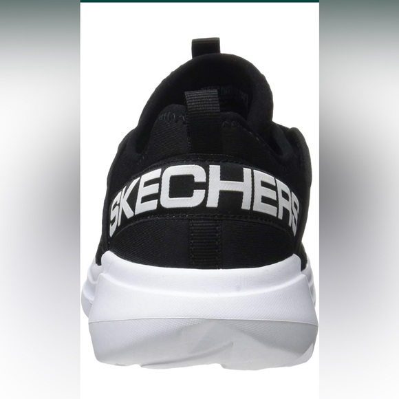 Like new, 4.5 big kid SKECHERS Elite Flex - Wasick shoe in black running sneaker - Picture 3 of 10